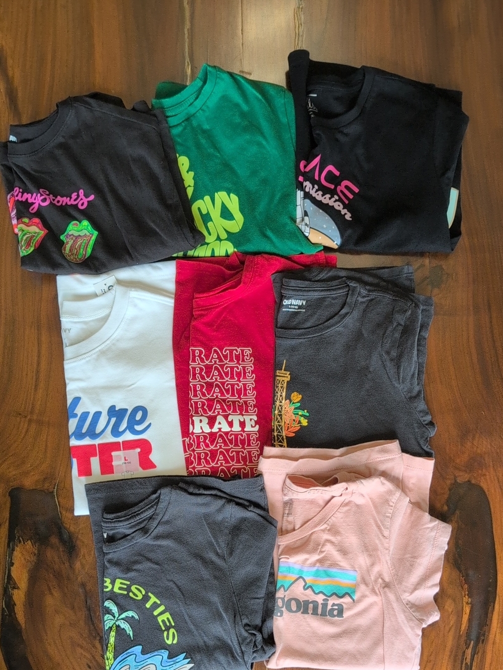 Girls Tee Lot, Size 10/12